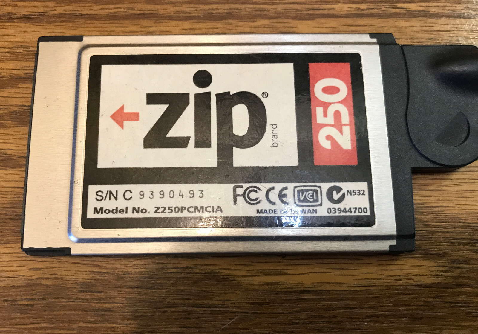 ZIP® 250 PCMCIA DONGLE