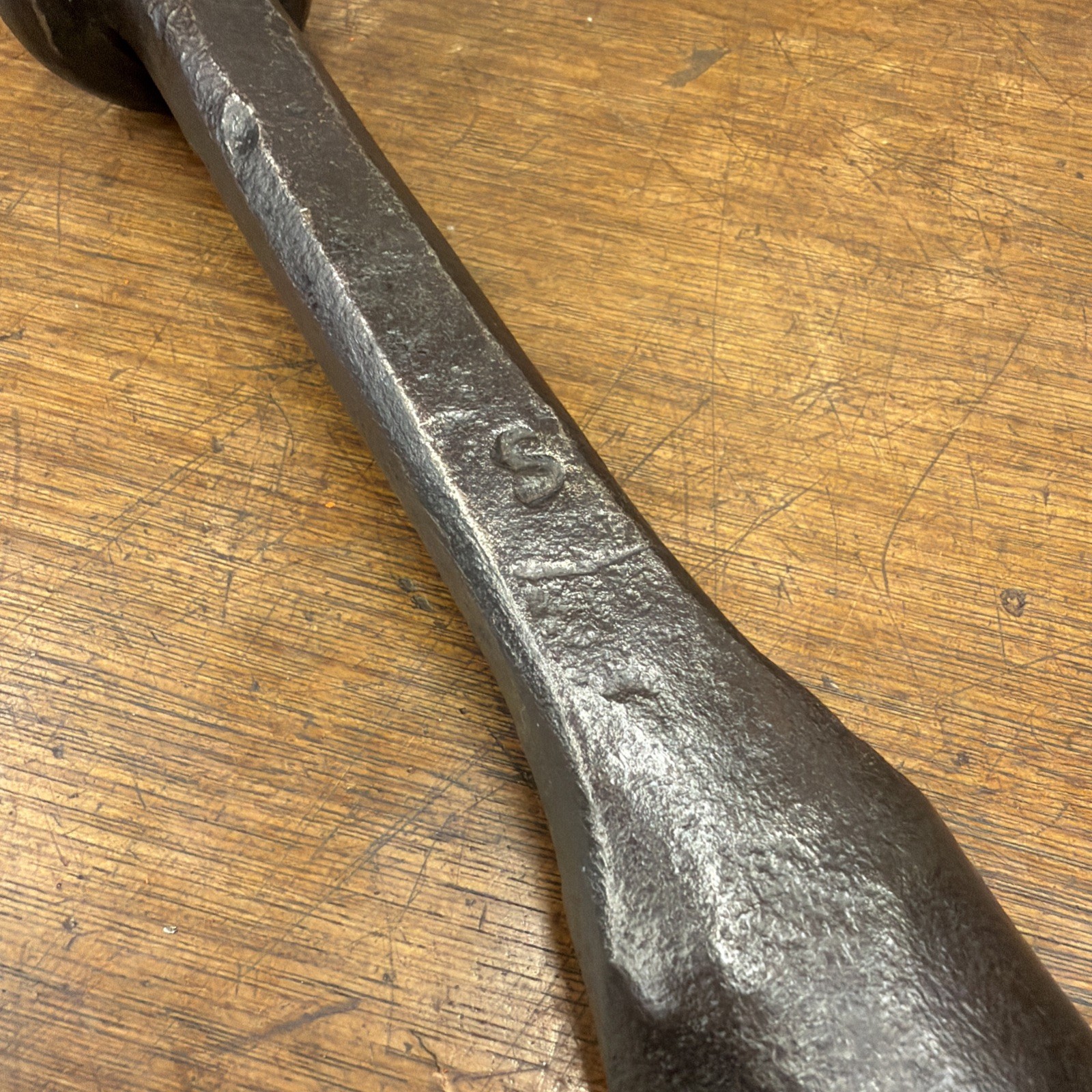 Large Vintage Blacksmiths Made - Gouge Chisel