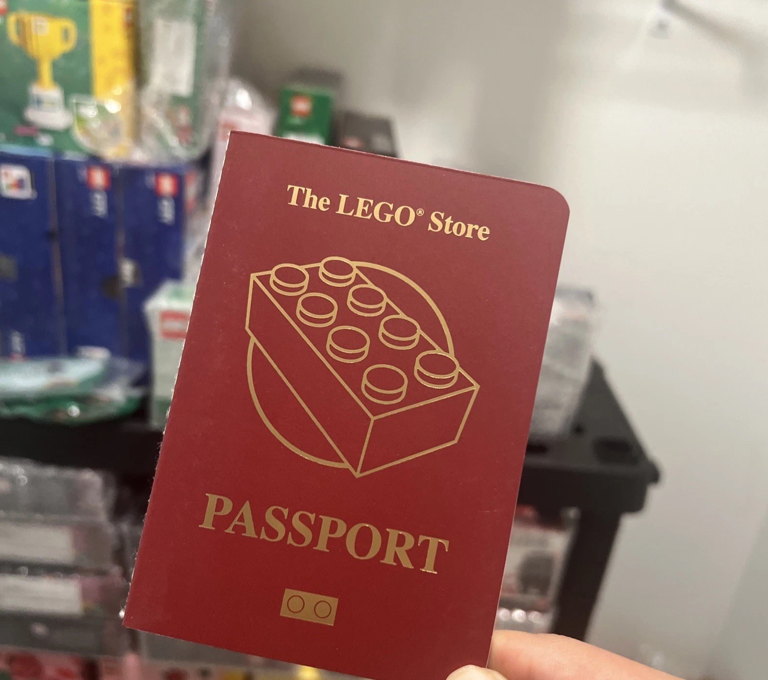 NEW  China Version LEGO the LEGO STORE Passport holder  package