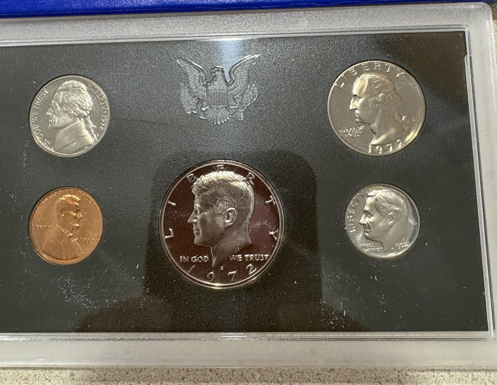 1972-S US Mint Proof Set - 5 Coin Set OGP