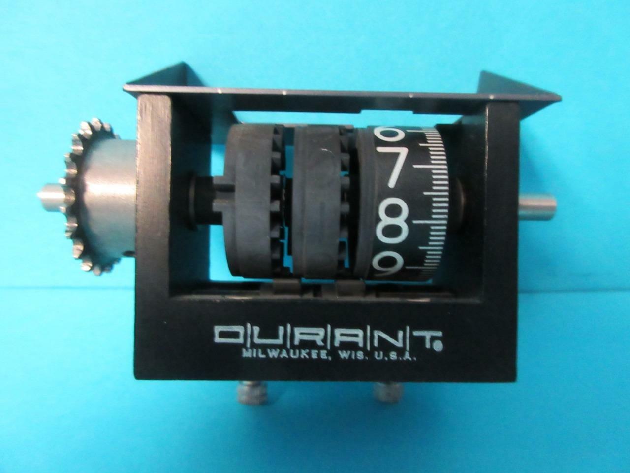 DURANT 3-D-33932-400-R-CL MECHANICAL COUNTER USIP 372 REPLACEMENT RARE PART
