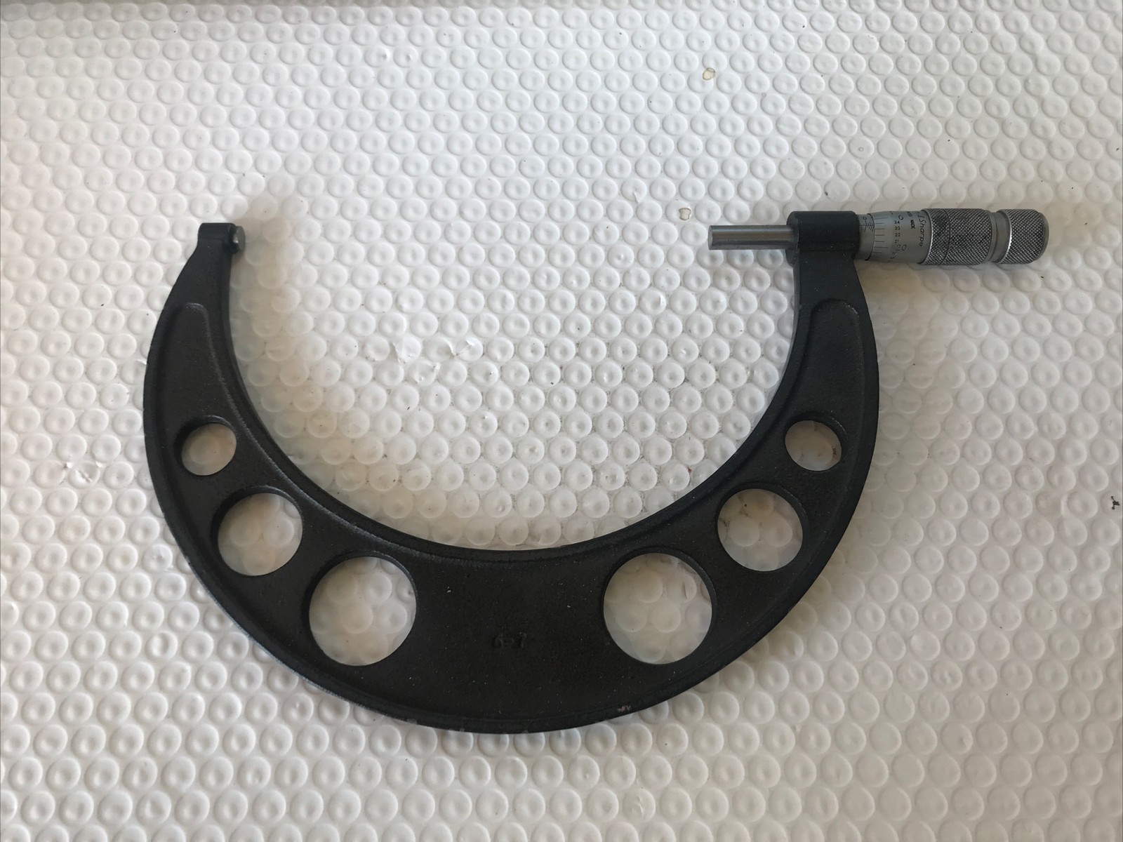 BROWN & SHARPE 6-7” Outside Micrometer .001” Swiss Made