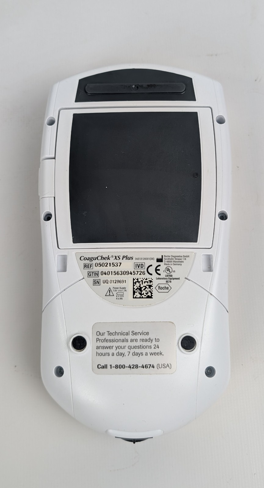Roche CoaguChek XS Coagulation Meter and Base (No Test Strips)