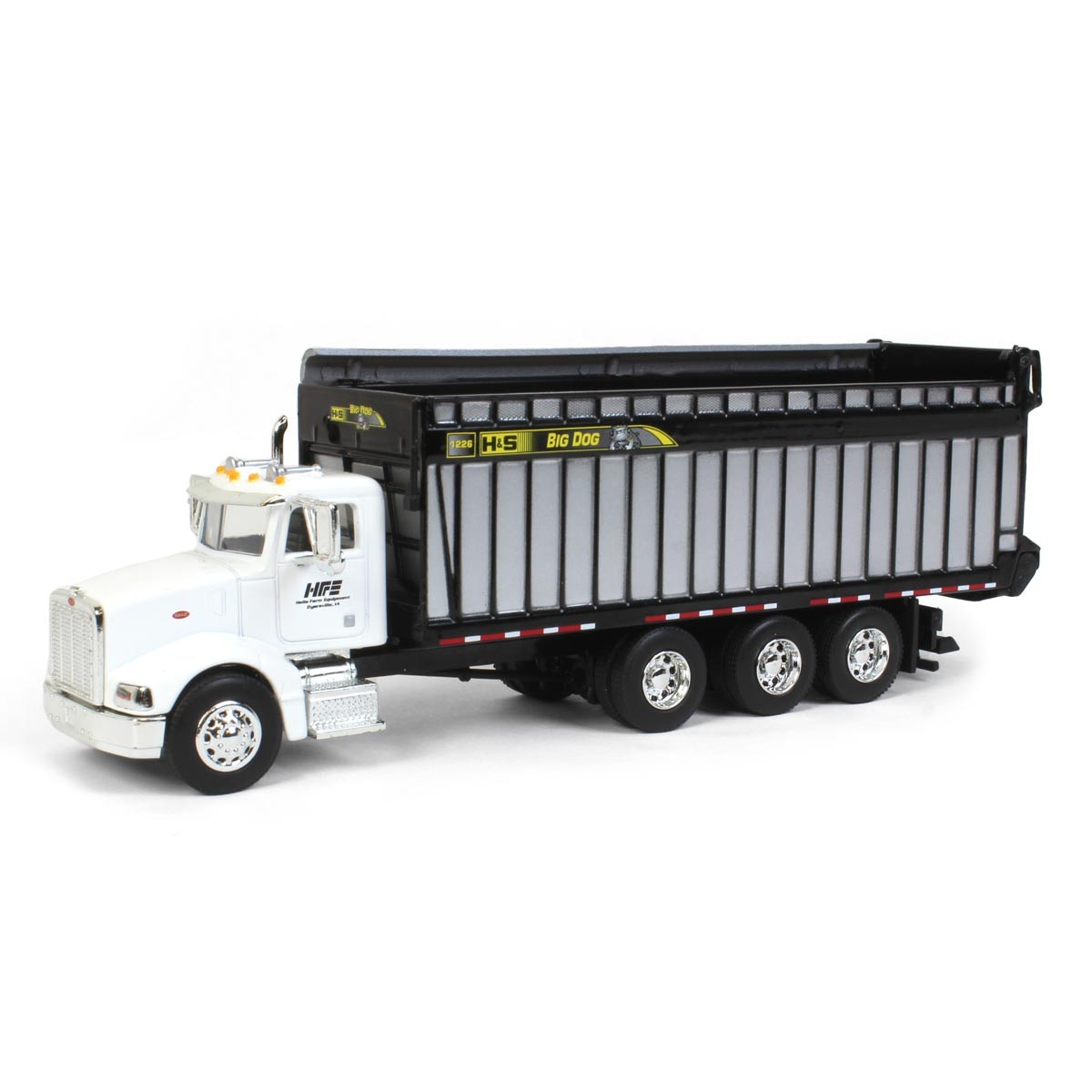 Spec Cast 1/64 White Peterbilt with H&S Big Dog 1226 Forage Box Cust-2011