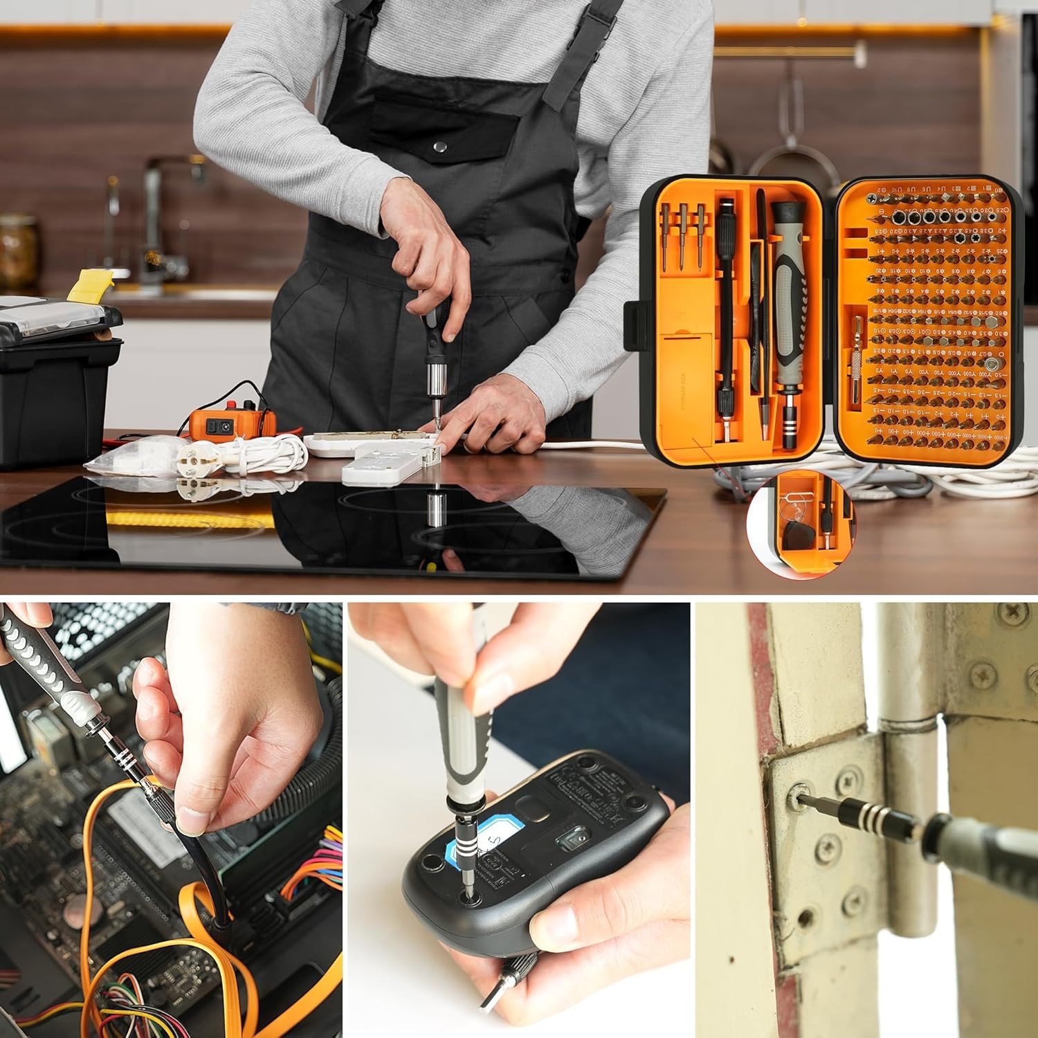 "Gunsmith Screwdriver Set Wheeler Gunsmithing Firearm Tools Kit 120 Bits Pro NEW