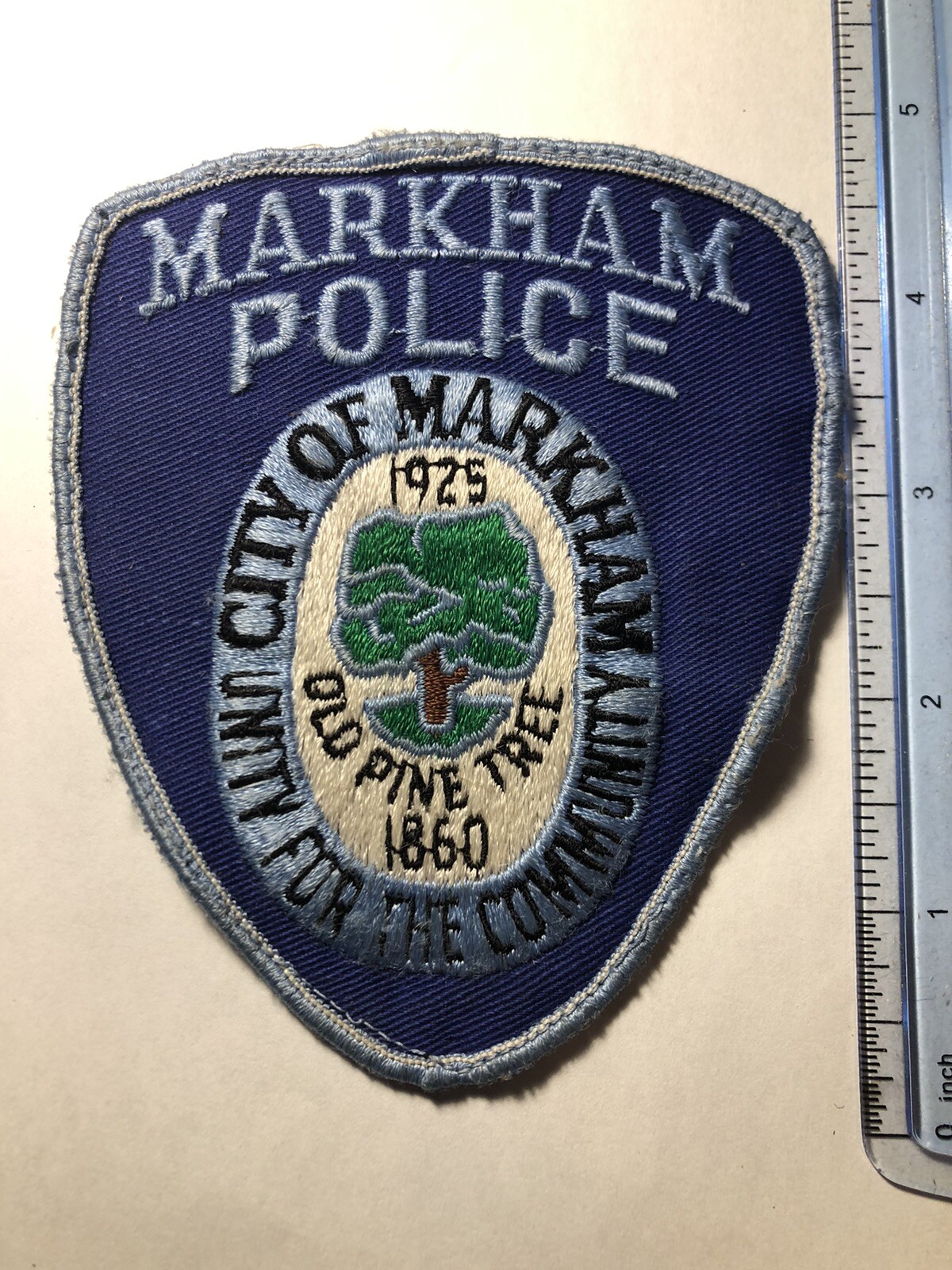 Markham Illinois Police Patch