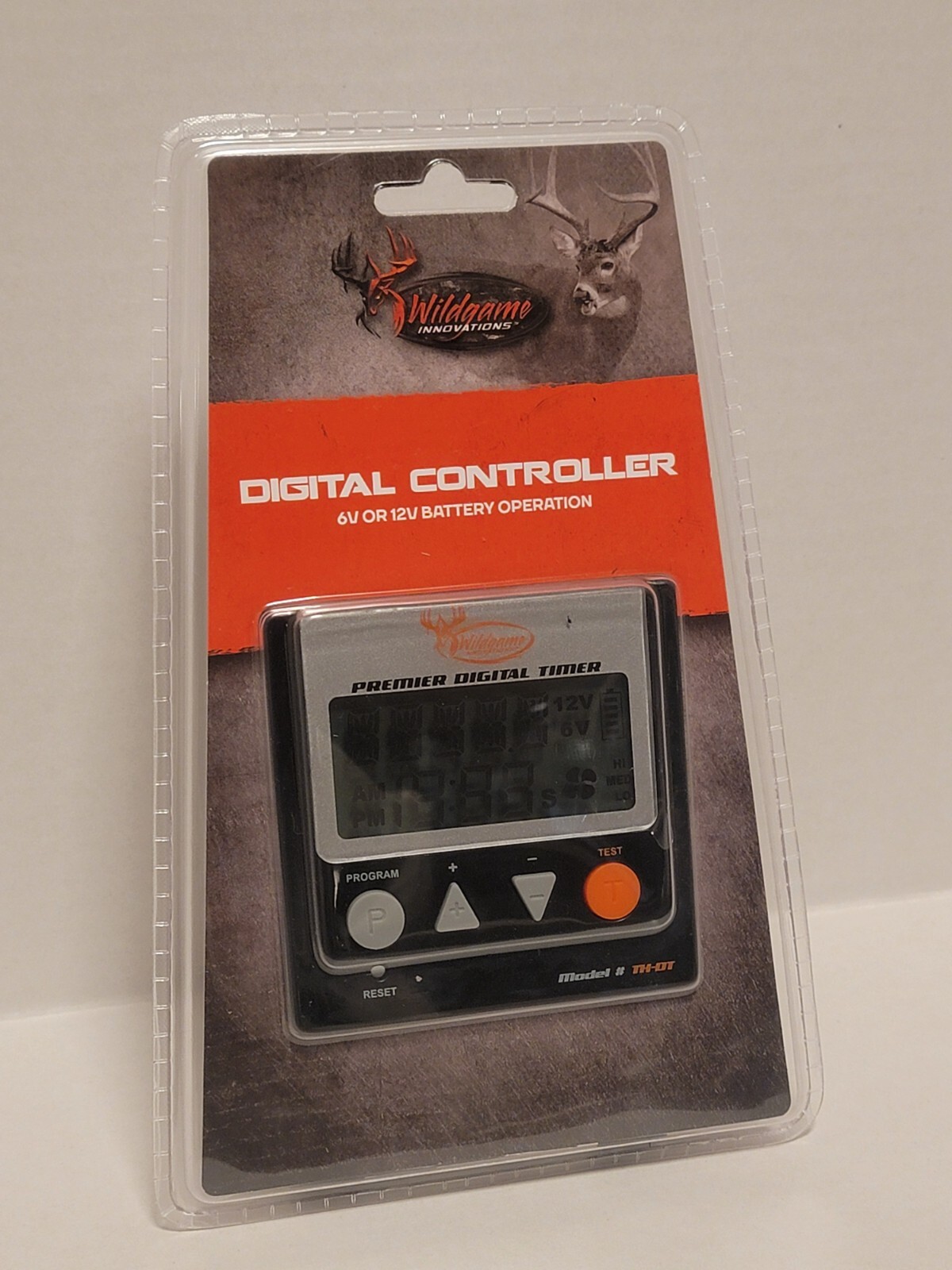 Feeder Timer Unit Controller Wildgame Innovations Digital TH-DT works 6V or 12V