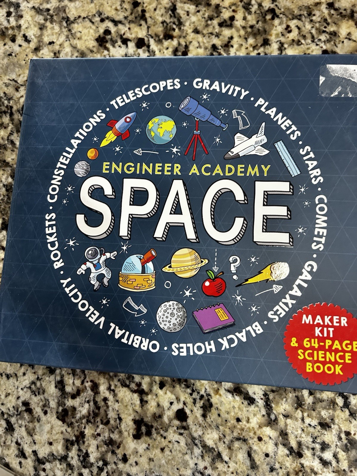 Space Activity Book Kit New In Box for Kids