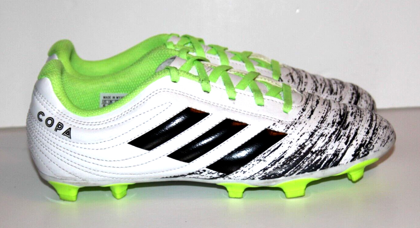 Men's ADIDAS Copa G28526 White Black Neon Soccer Cleats Size 6