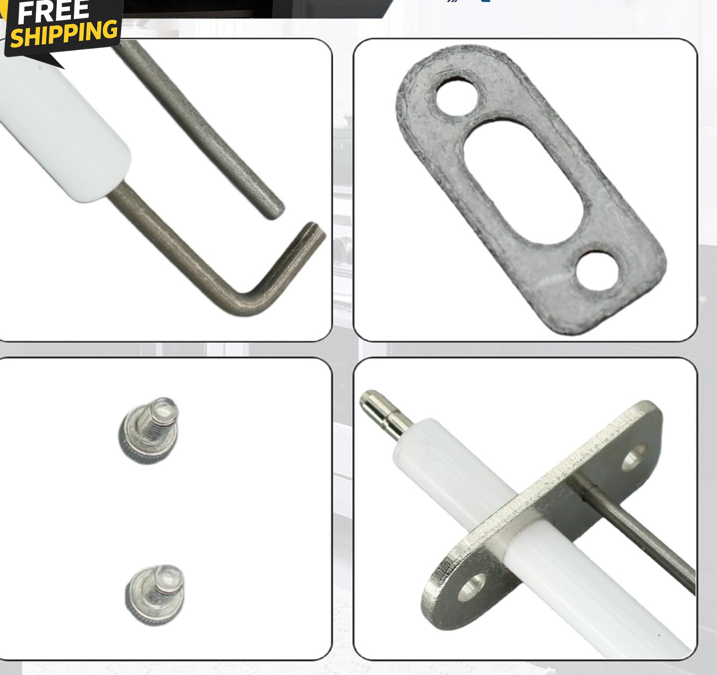 7828718 Ignitor Ionization Electrode Block and Graphite Gasket Compatible