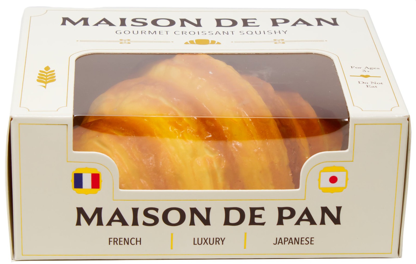 Maison De Pan Gourmet Groissant Squishy Fidget Toy