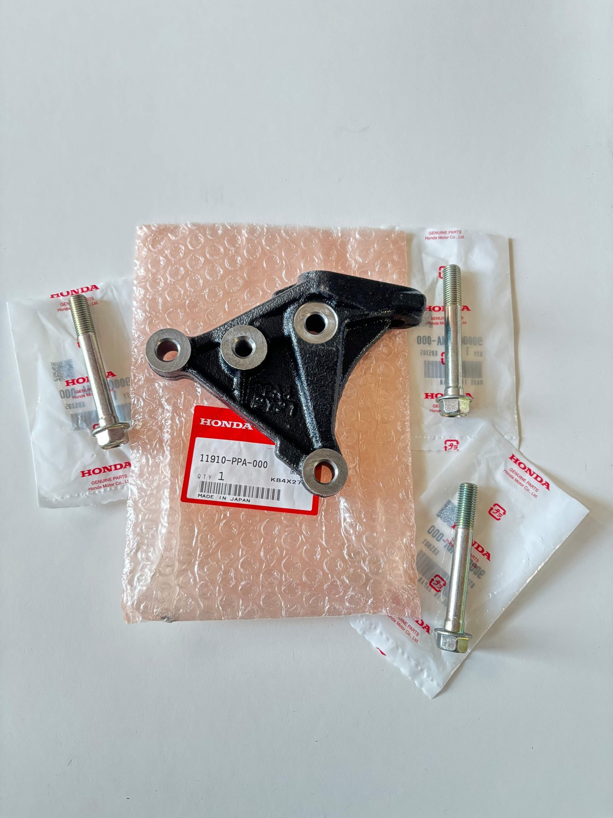 Hardware Only for Honda CRV passenger motor mount bracket