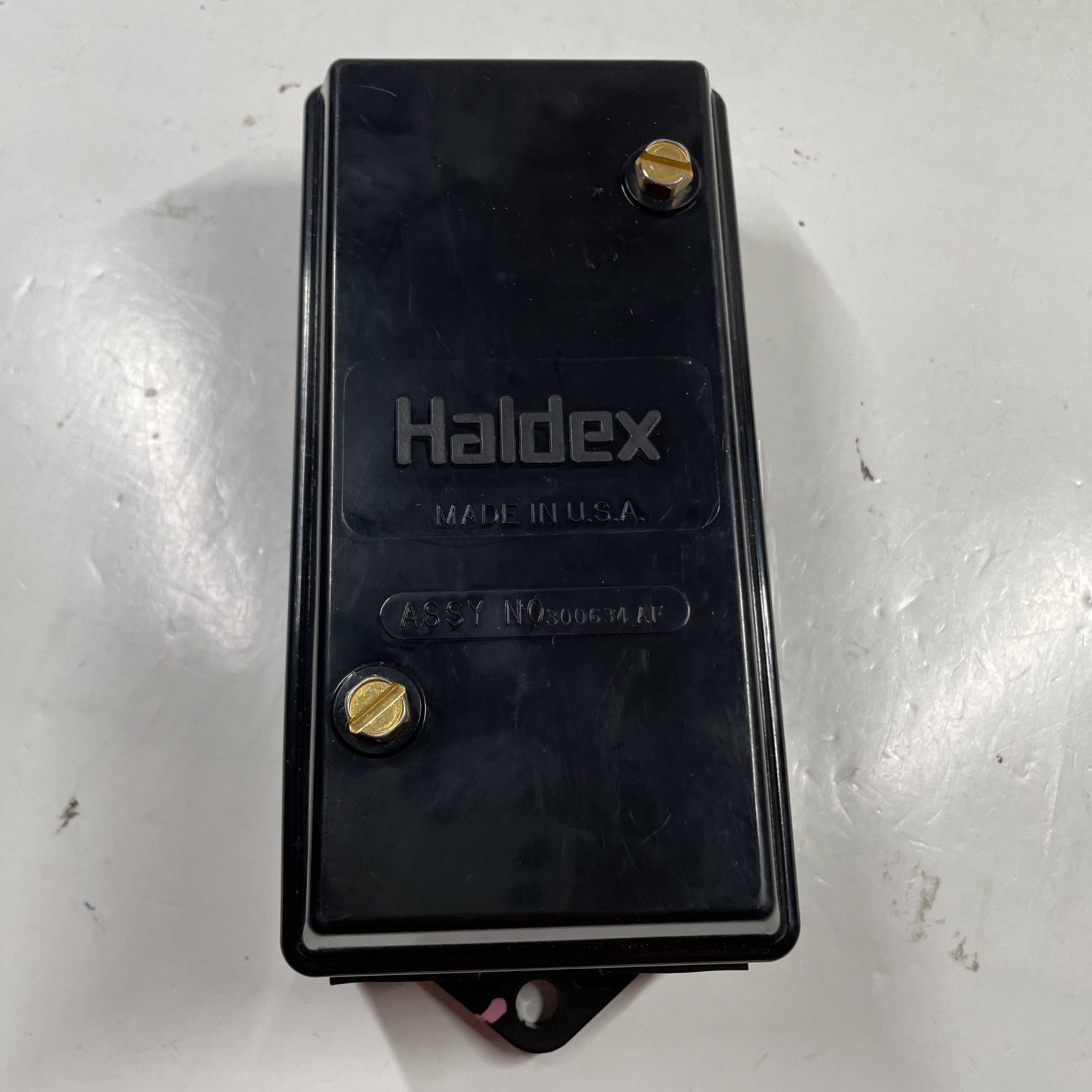 Haldex BE22040 Junction Box 7 Terminal, Black, w/ hardware, NO Box, Ships free!