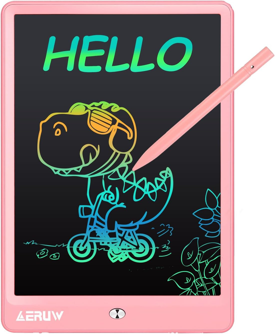 LCD Writing Tablet for Kids, 10 Inch Colorful Electronic Doodle Board, Education