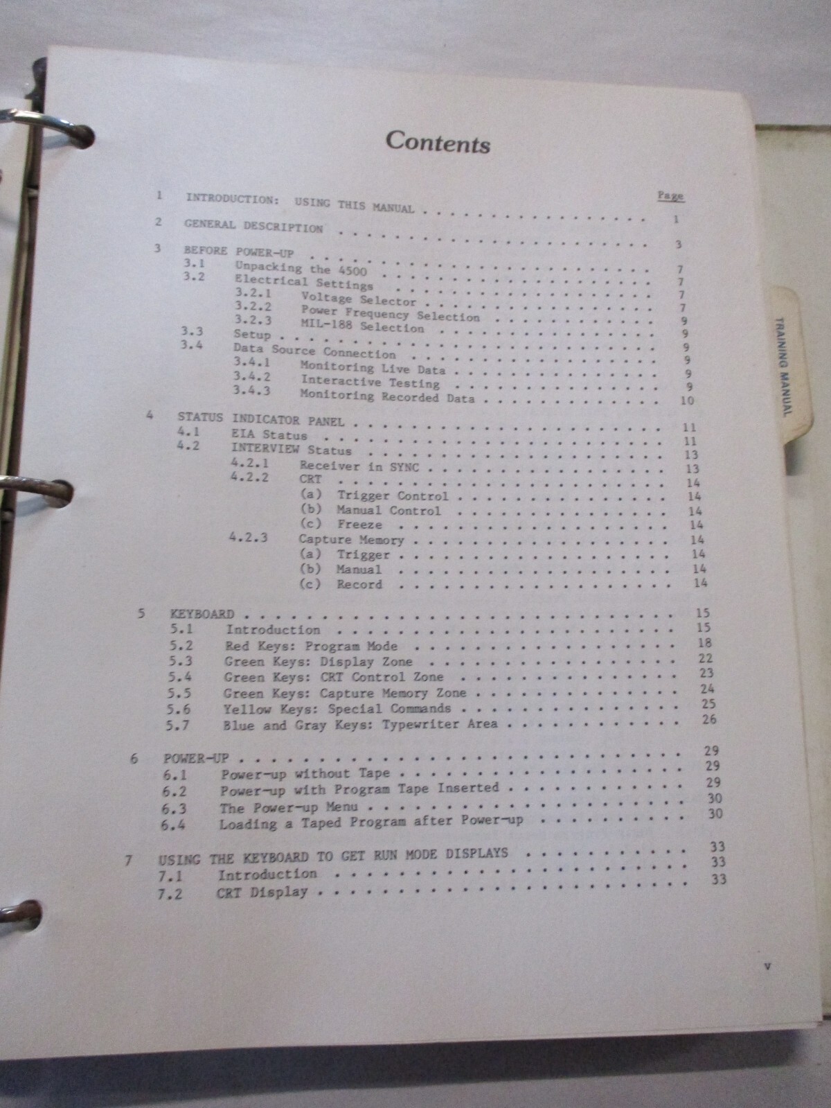 ATLANTIC RESEARCH INTERVIEW 4500 TECHNICAL AND TRAINING MANUAL