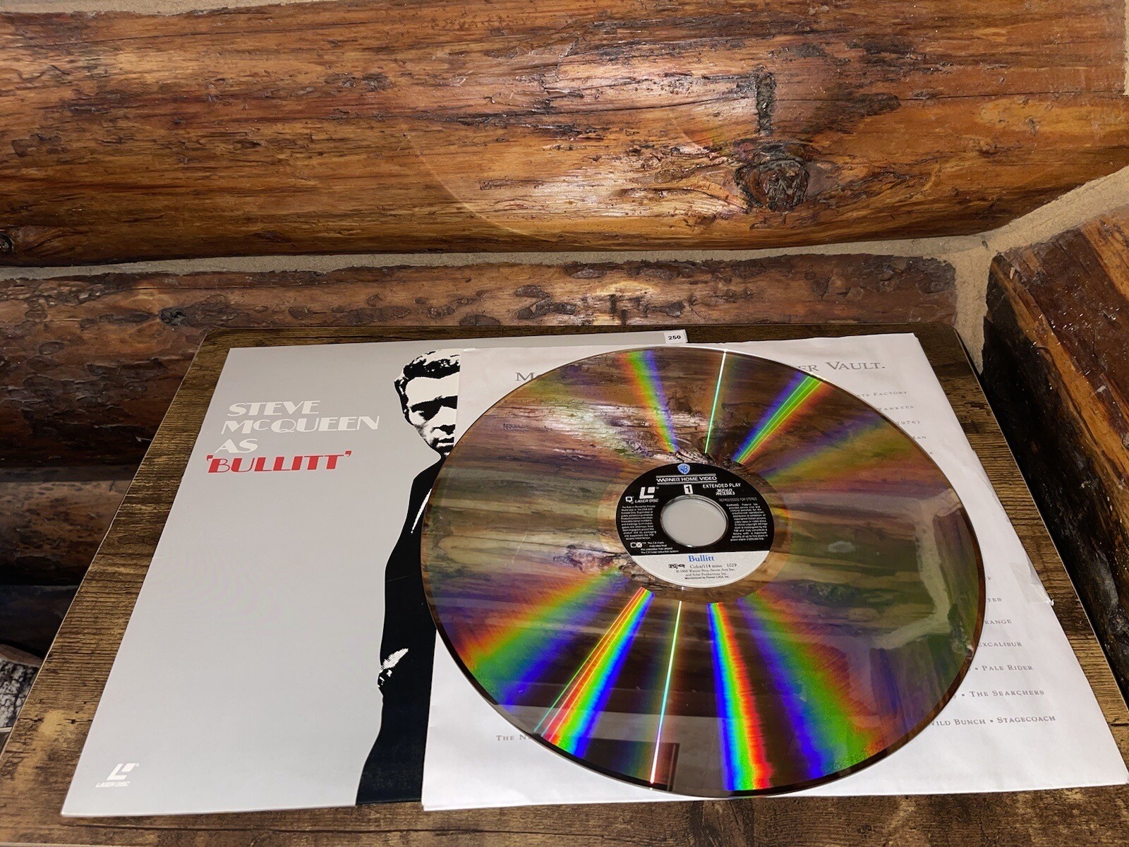 Bullitt - Laser Disc - Steve McQUEEN - WB - Extended Play