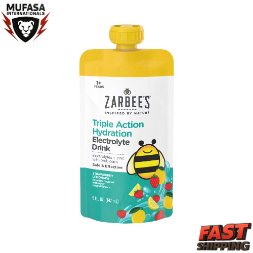 Zarbee's Kids Triple Action Hydration Electrolyte Drink, 5 fl. oz