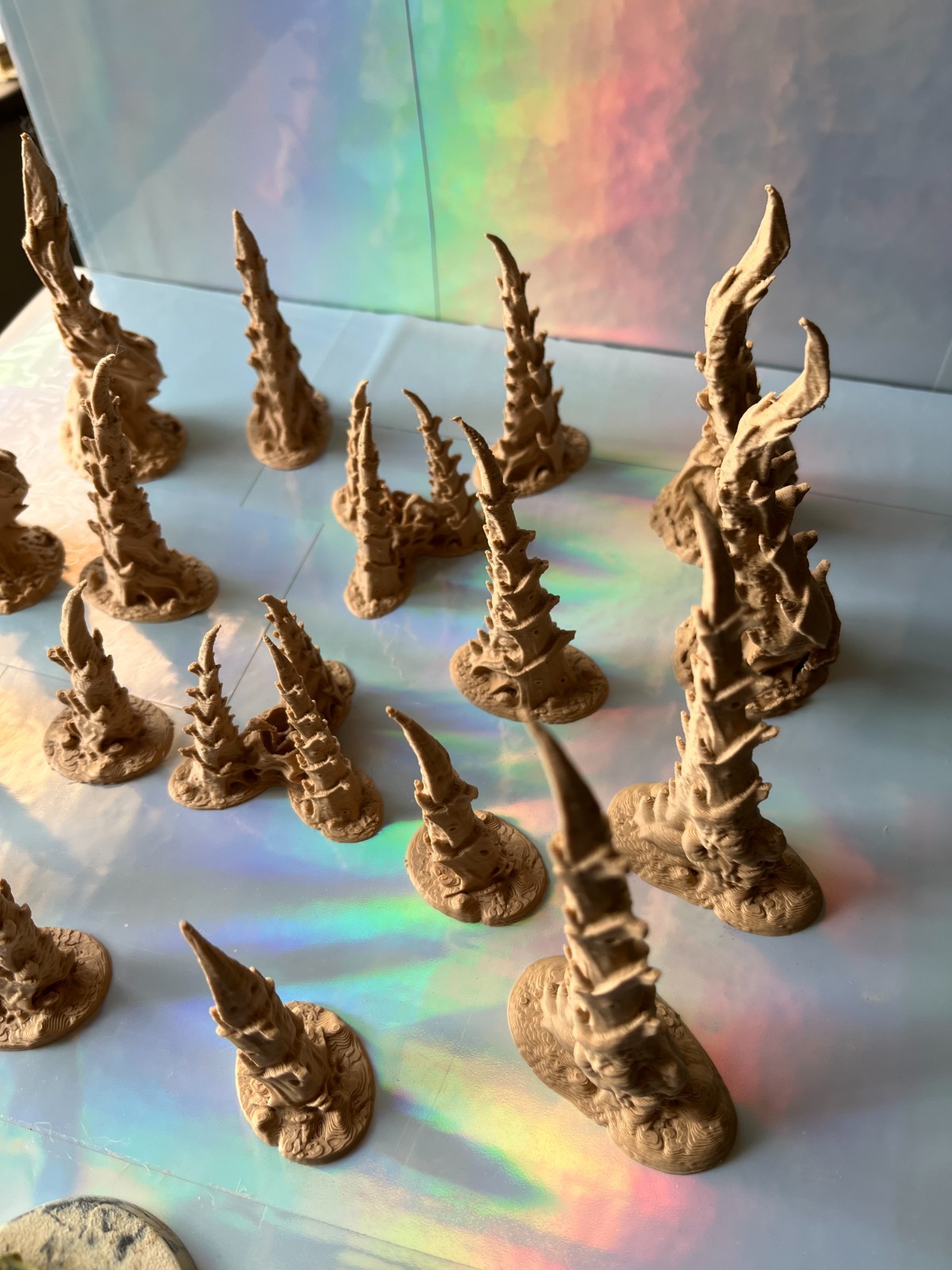 ALIEN Terrain - [18] pc Capillary Proxy Set - Wargaming 28mm Tabletop Scenery