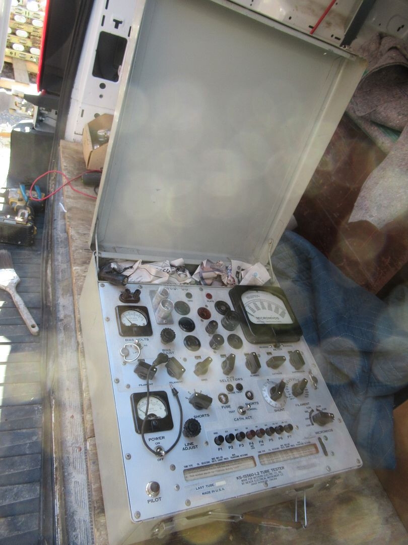 western electric KS-15560-L2 tube tester made by Hickok electrcial  for mcintosh