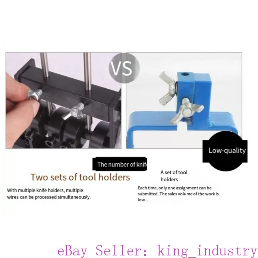 Manual Portable Wire Stripping Machine Scrap Cable Peeling Machine Stripper