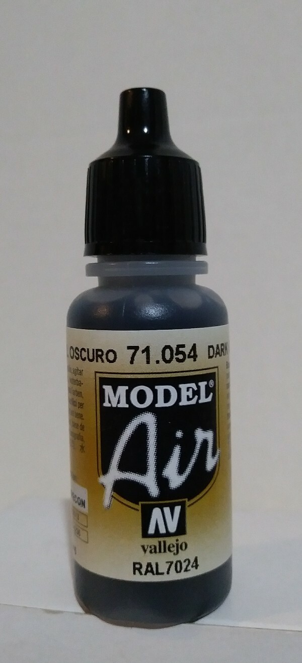 Vallejo Model Air 71.054 Dark Grey Blue 17ml