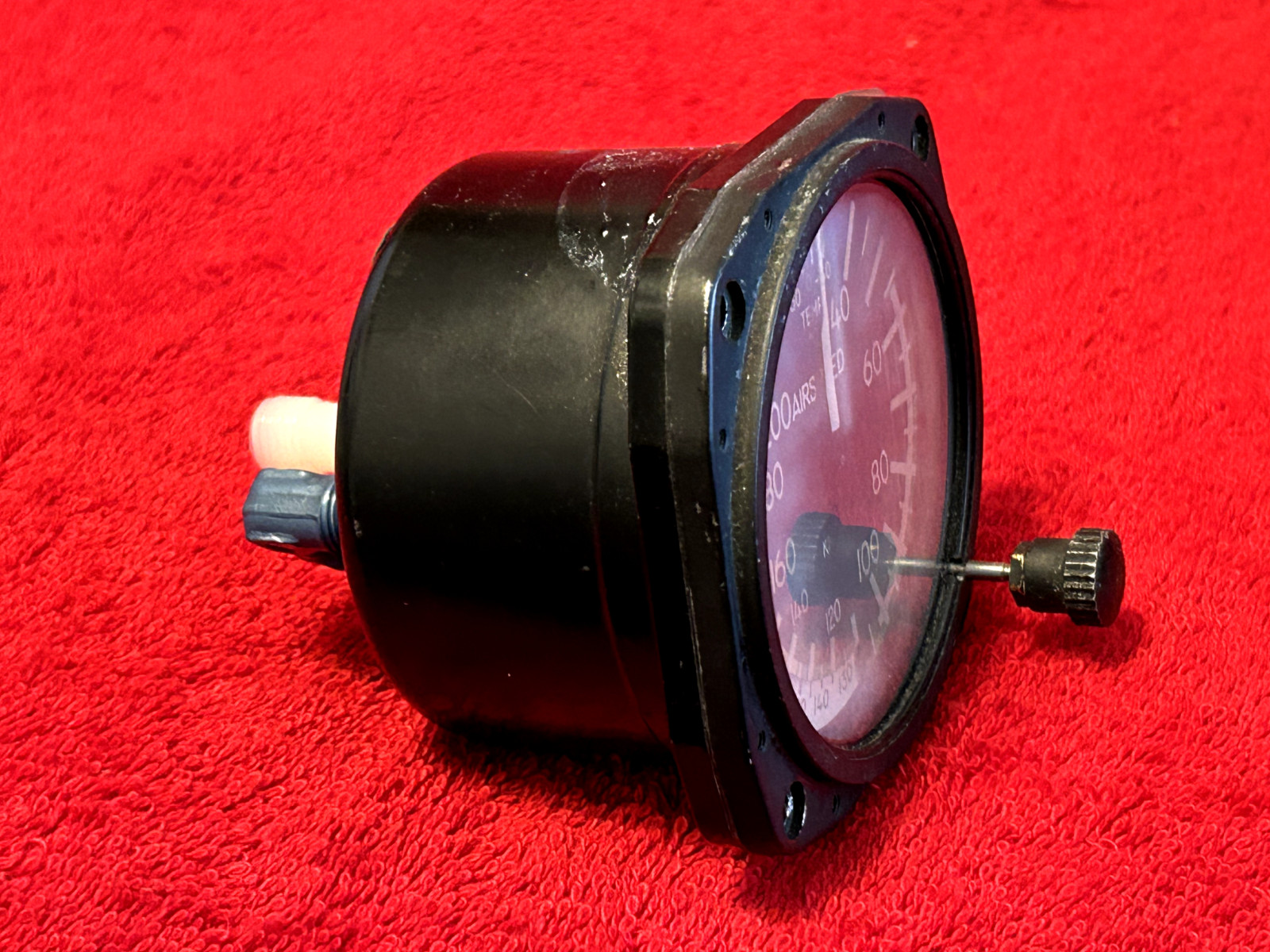 UNITED INSTRUMENTS TRUE AIRSPEED INDICATOR P/N 8125 CODE B.350