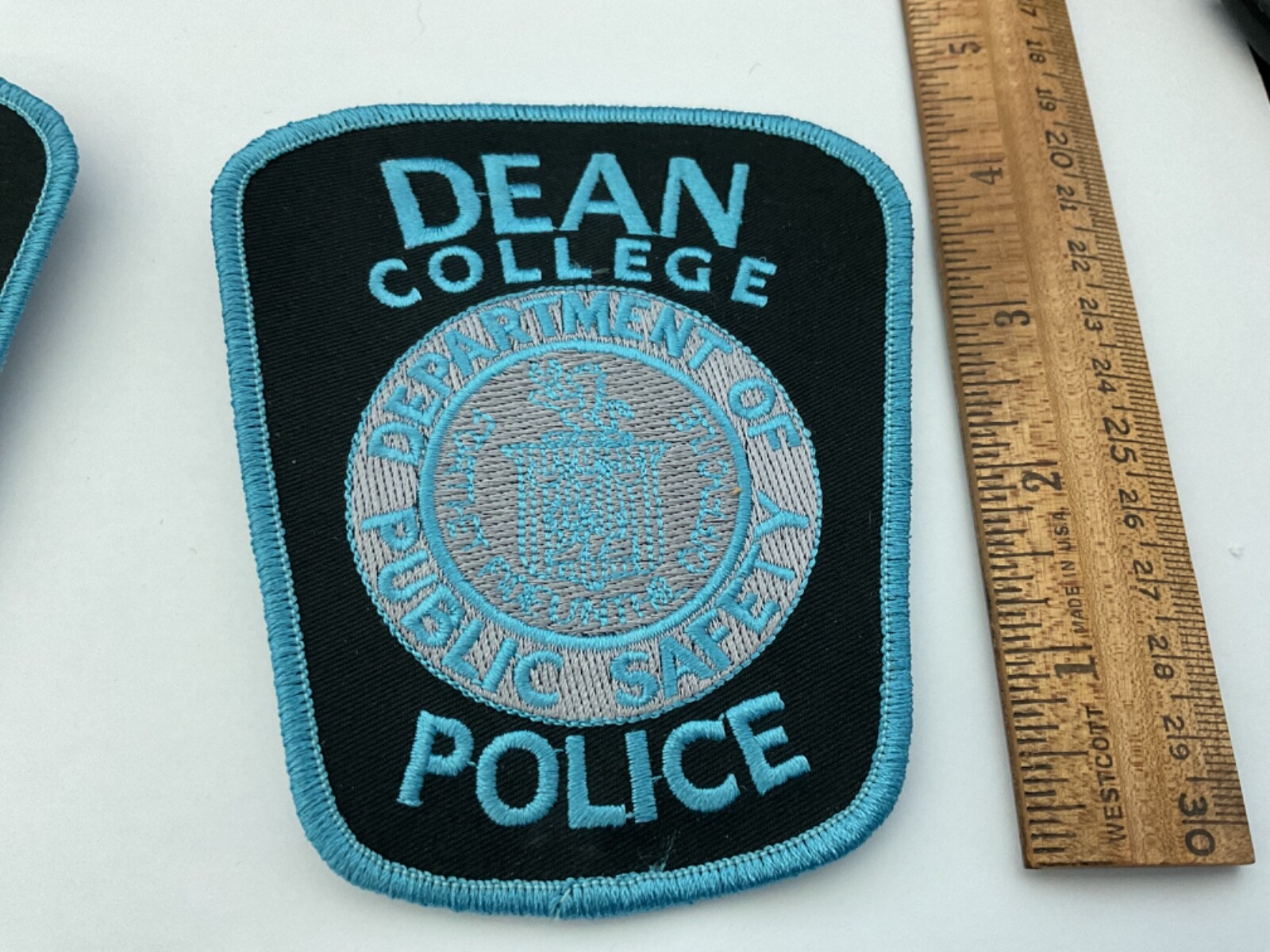 Dean College Police Massachusetts collectable patch full size and new
