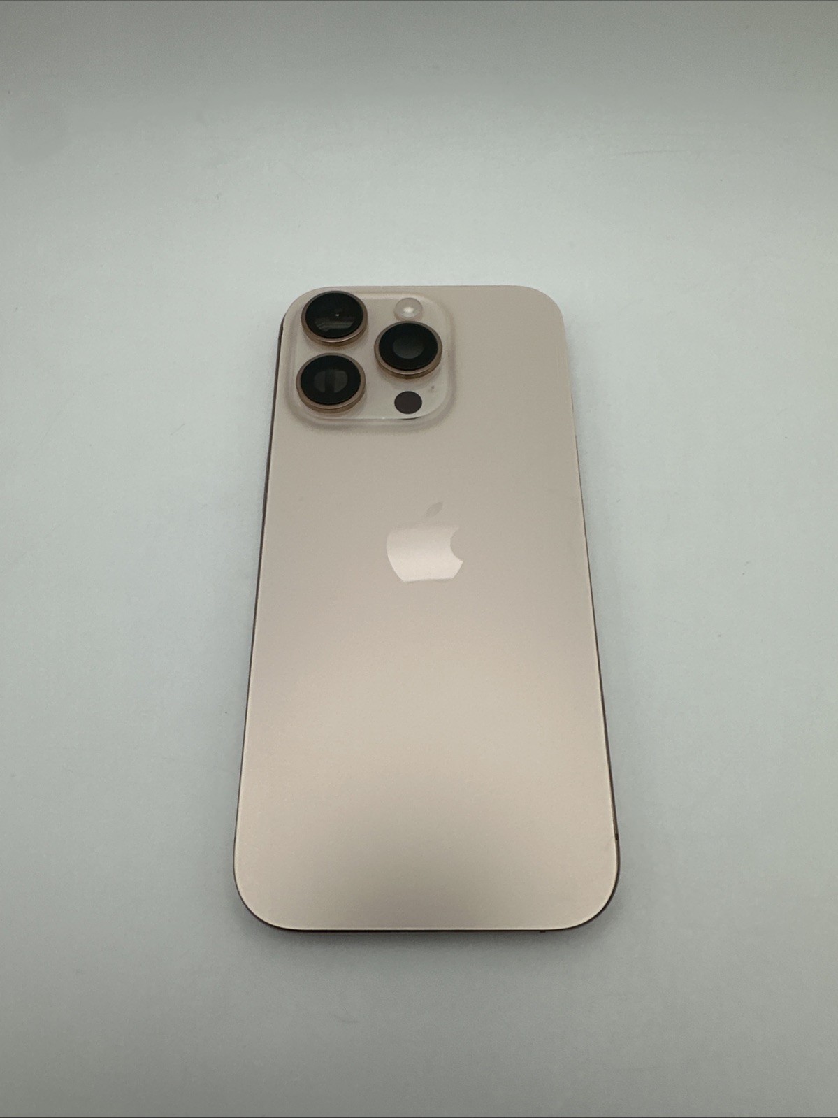 Apple iPhone 16 Pro Backhousing Replacement Used Part OEM- Desert Titanium