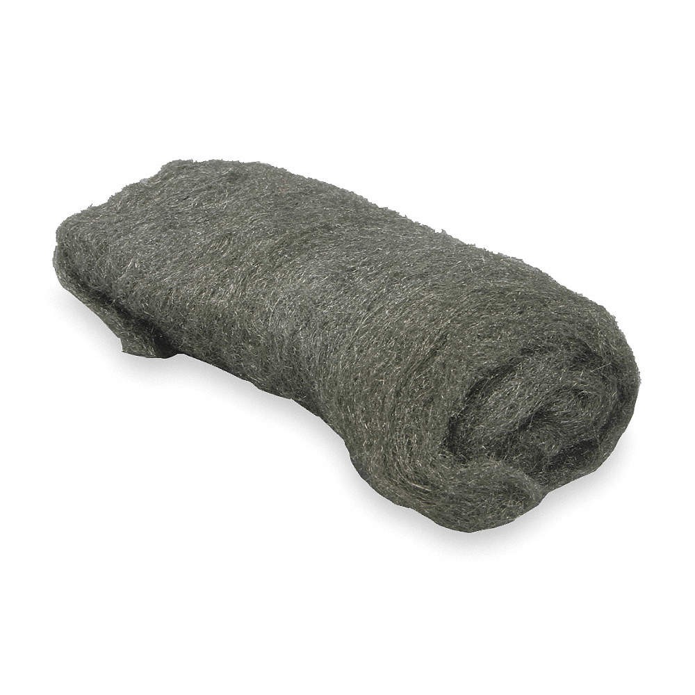 GRAINGER APPROVED 2KJK9 Ind Grade Steel Wool, 2 3/8 in W, PK16 2KJK9