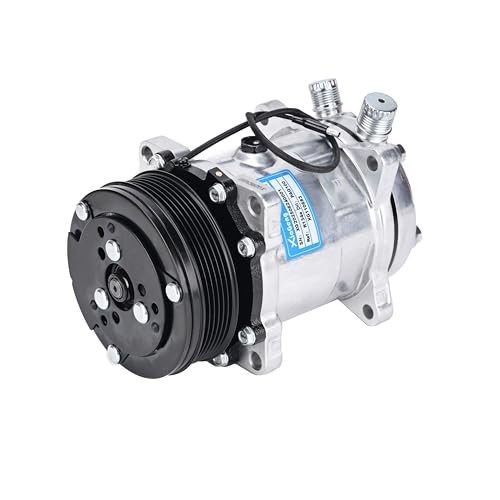 Universal A/C Compressor with Clutch (6 Grooves(SD-7))