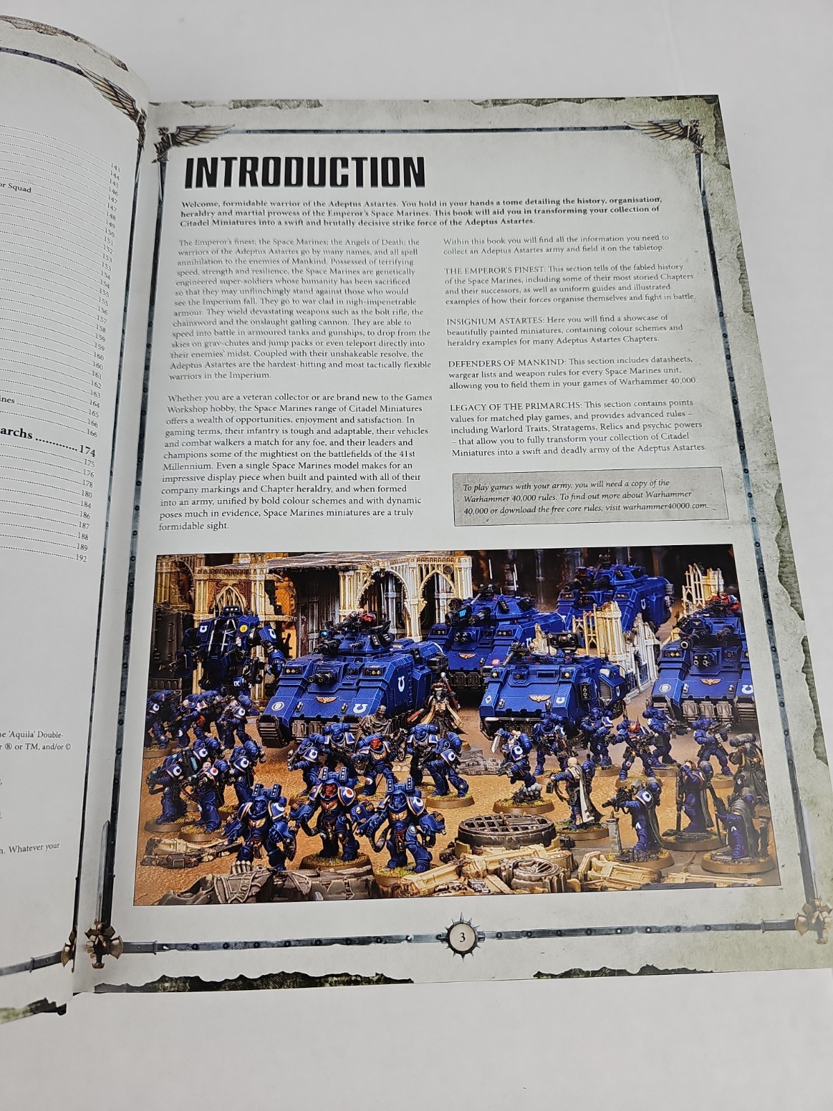 Games Workshop Warhammer 40K Codex: Space Marines Rule Book (Hardback)