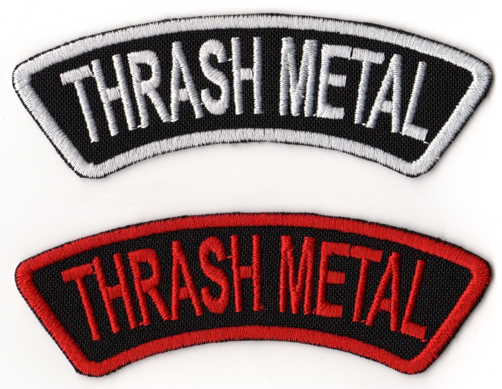 Thrash Metal Patch Extreme Heavy Metal Subgenre NWOBHM Speed Metal Band Logo