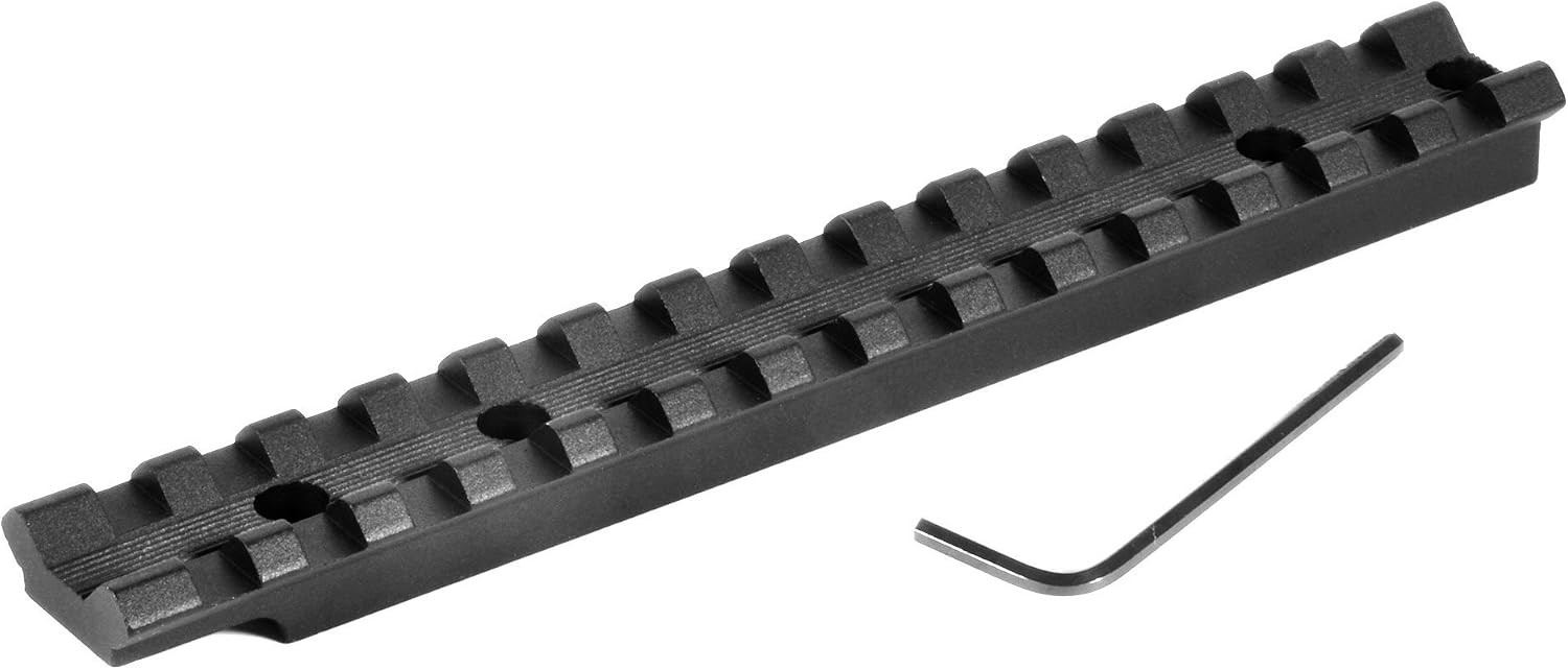 EGW Savage A17, A22 Mag Picatinny Rail Scope Mount 20 MOA - Black - 41982