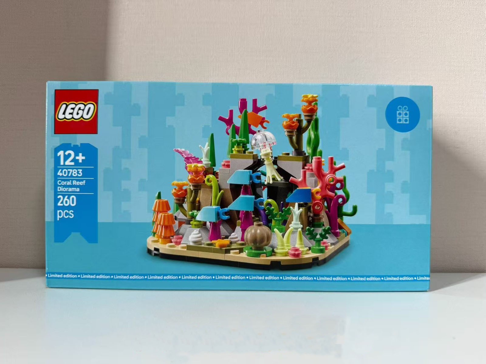 LEGO 40783 Coral Reef Diorama – NEW Sealed | Excellent Box | 260 Pieces