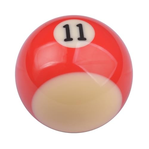 Mavota Pool Ball Billiard Stick Shift Knob Universal Gear Shifter Knobs Red 11X