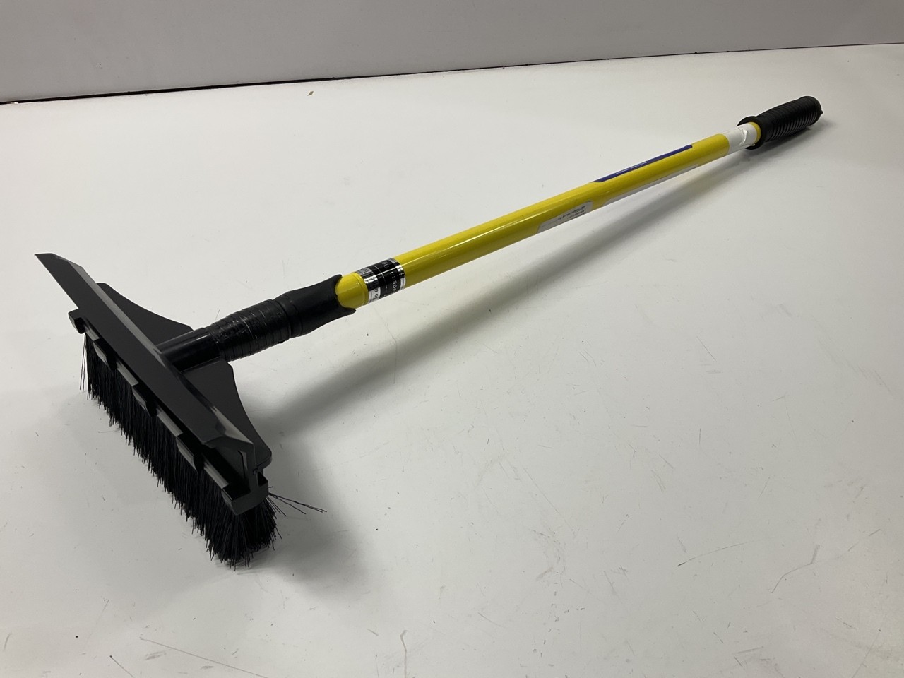 Hopkins YELLOW SubZero 48" Extendable Telescopic Snow Brush Broom + Squeegee