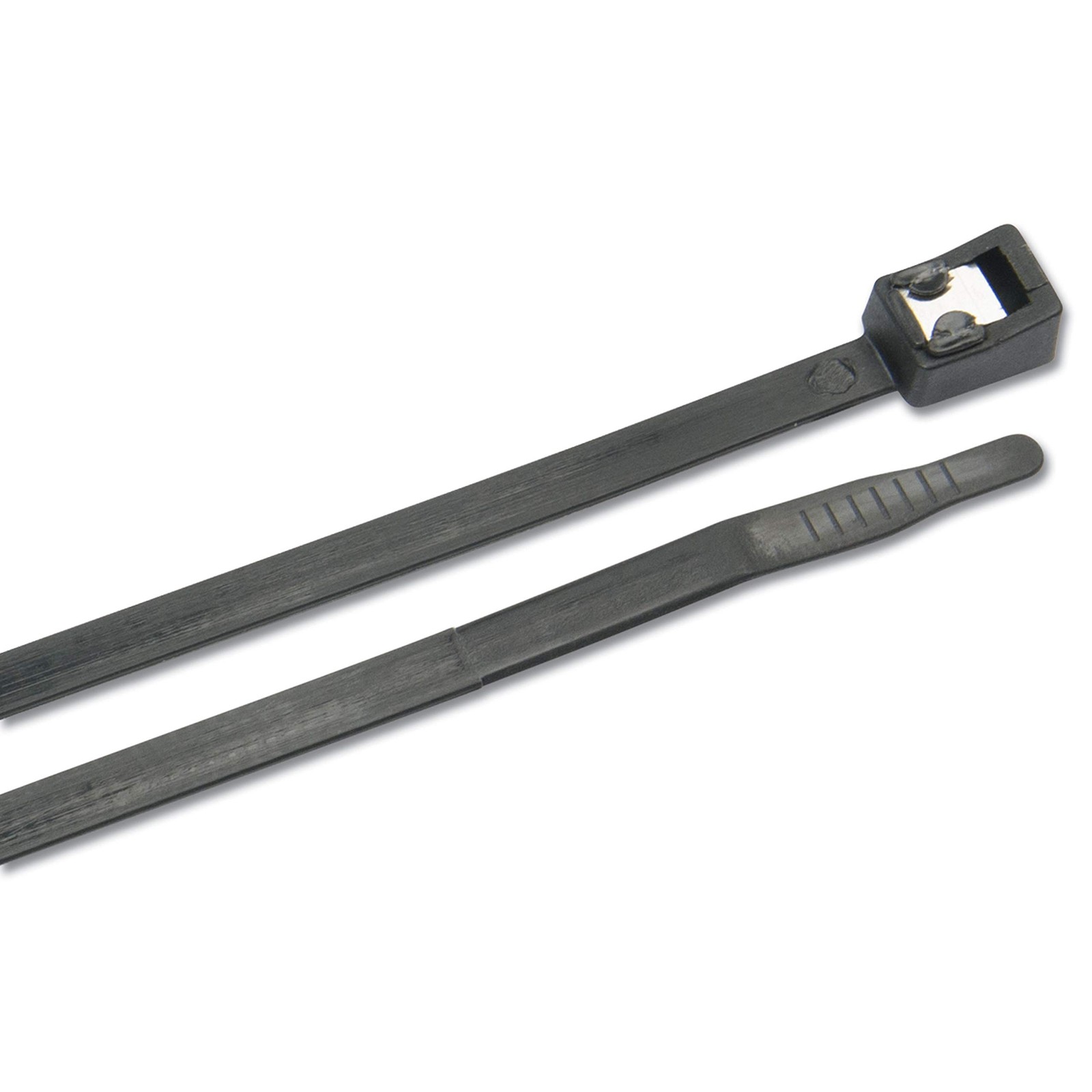Gardner Bender 11 in. L Black Self-Cutting Cable Tie 50 pk 46-311UVBSC