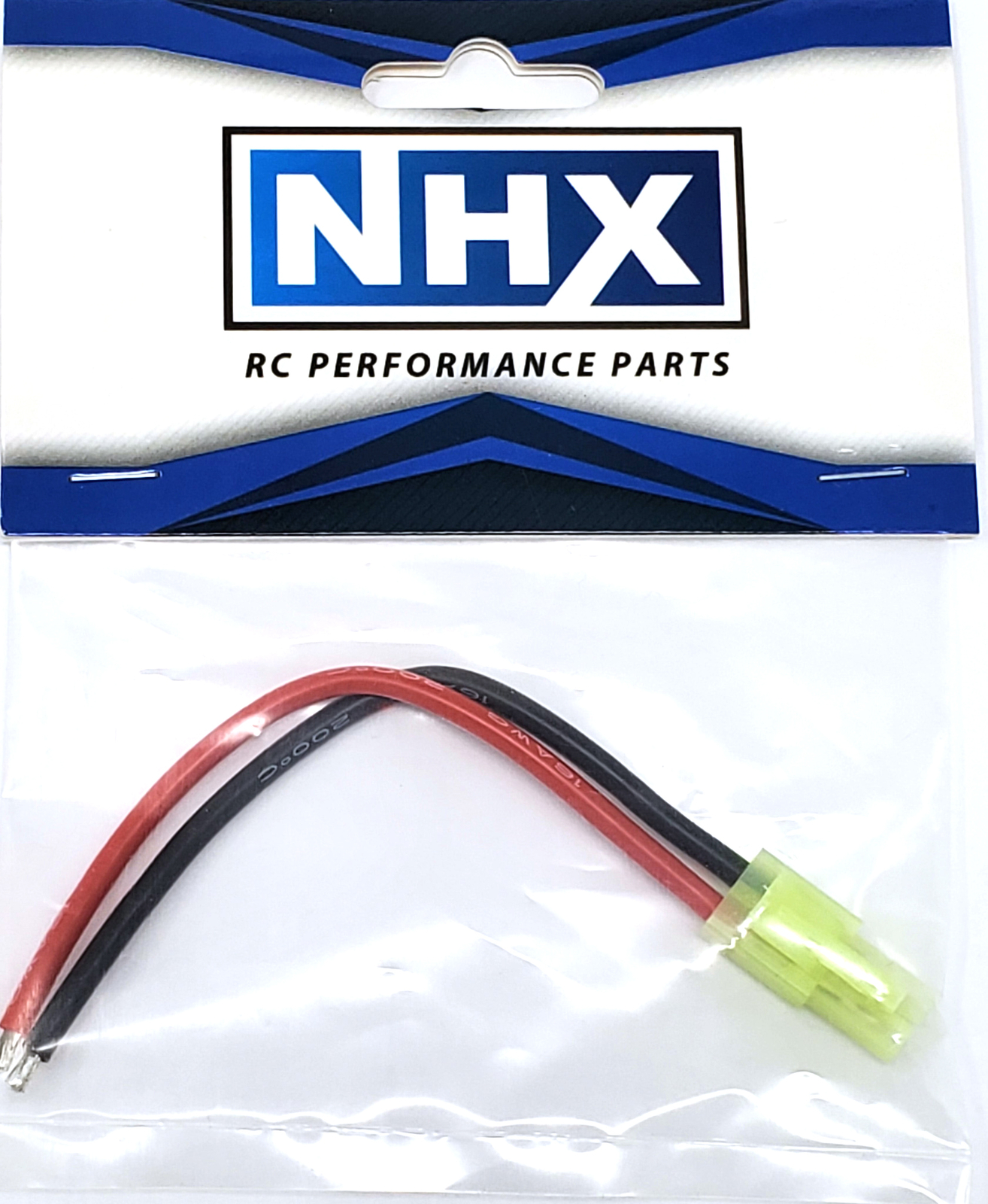 NEW NHX Micro Tamiya Male Adapter Connecter with 16 AWG 4" Silicone Wire