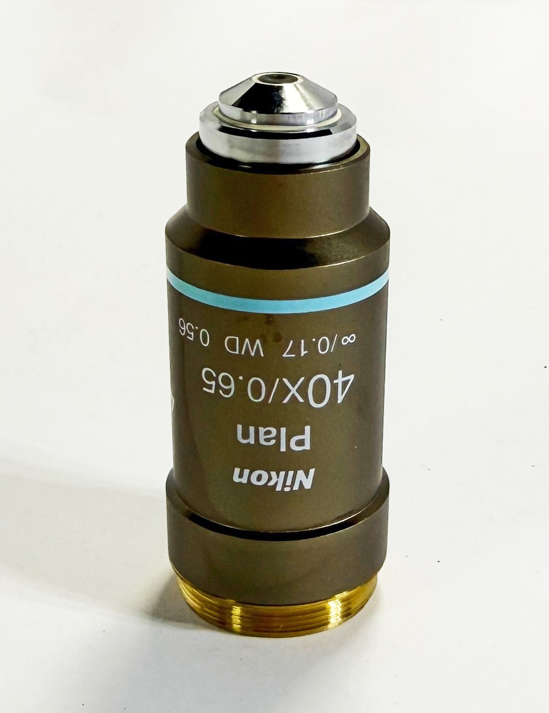 Nikon Plan 40x/0.65 ∞/0.17 WD 0.56 CFI INFINITY Microscope Objective Eclipse 55i