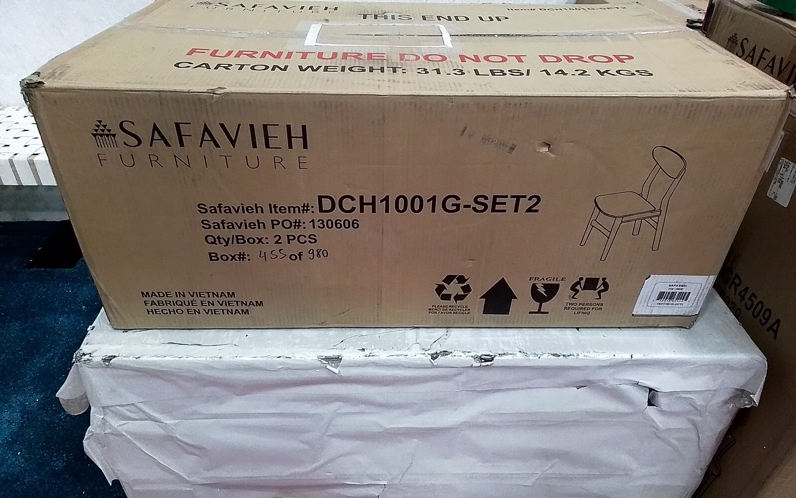 Safavieh LUCCA RETRO DINING CHAIR, Reduced Price 2172734756 DCH1001G-SET2
