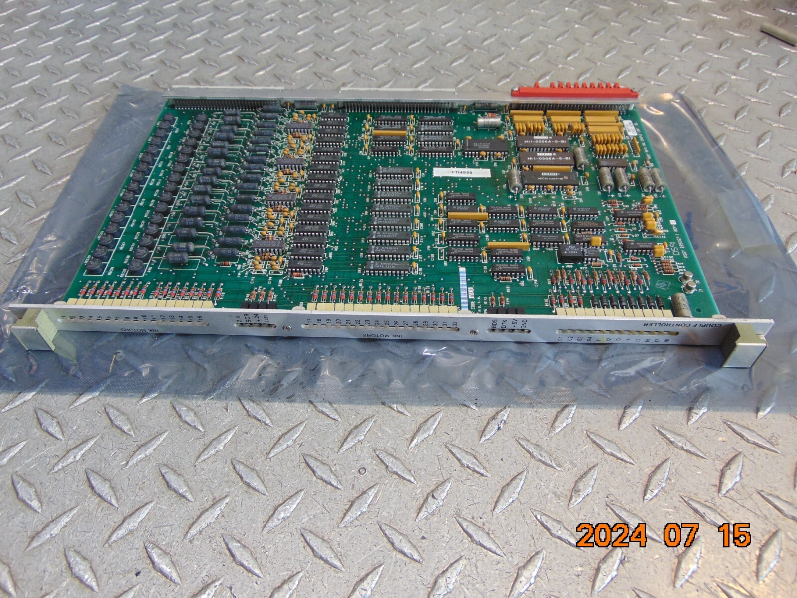 ELMA E25657-1 REV 02 COUPLE CONTROLLER CIRCUIT BOARD