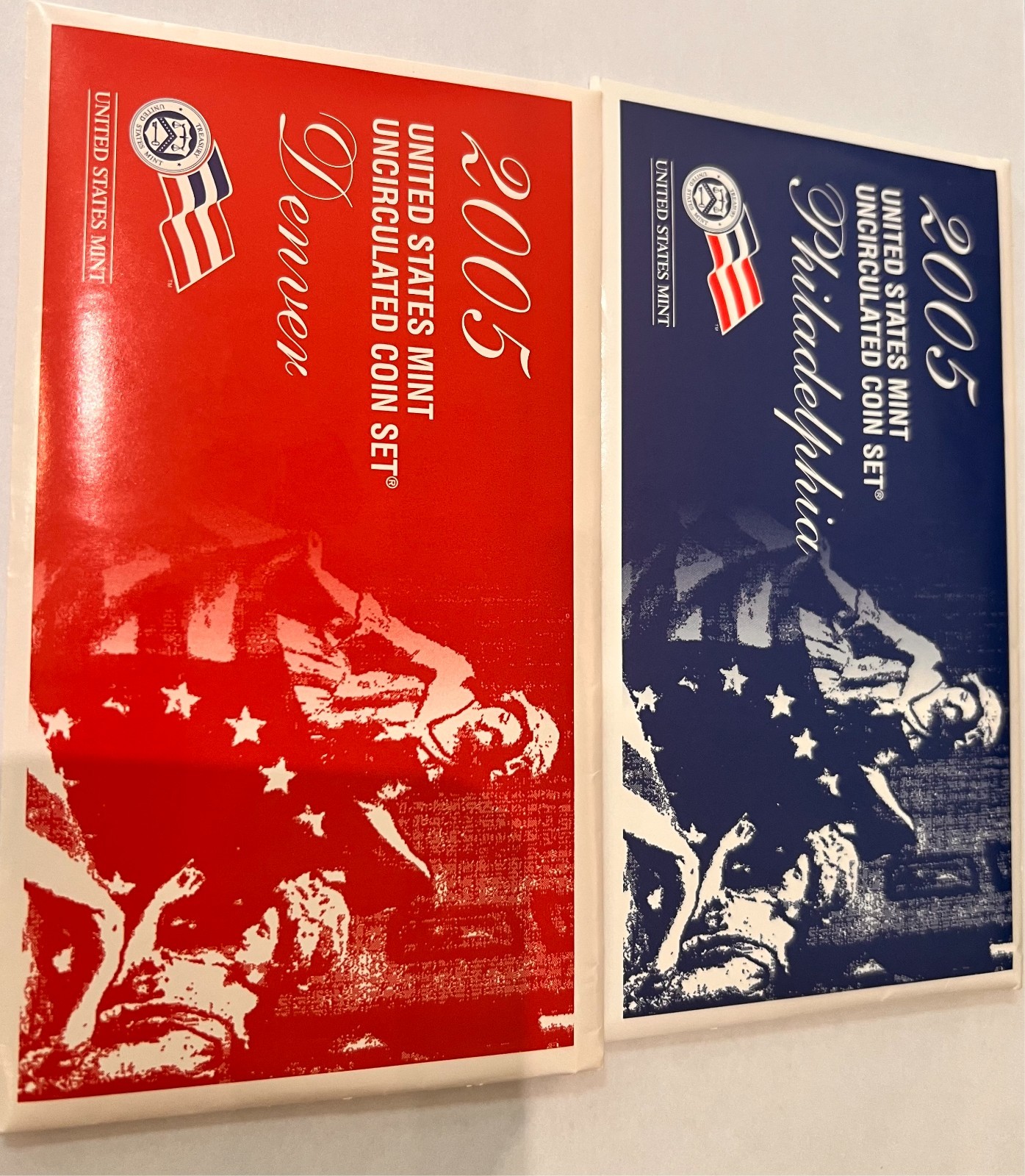 150 Sets - 2005 P & D US Mint Coin Set in NEVER OPENED US Mint Box  ~ SEALED