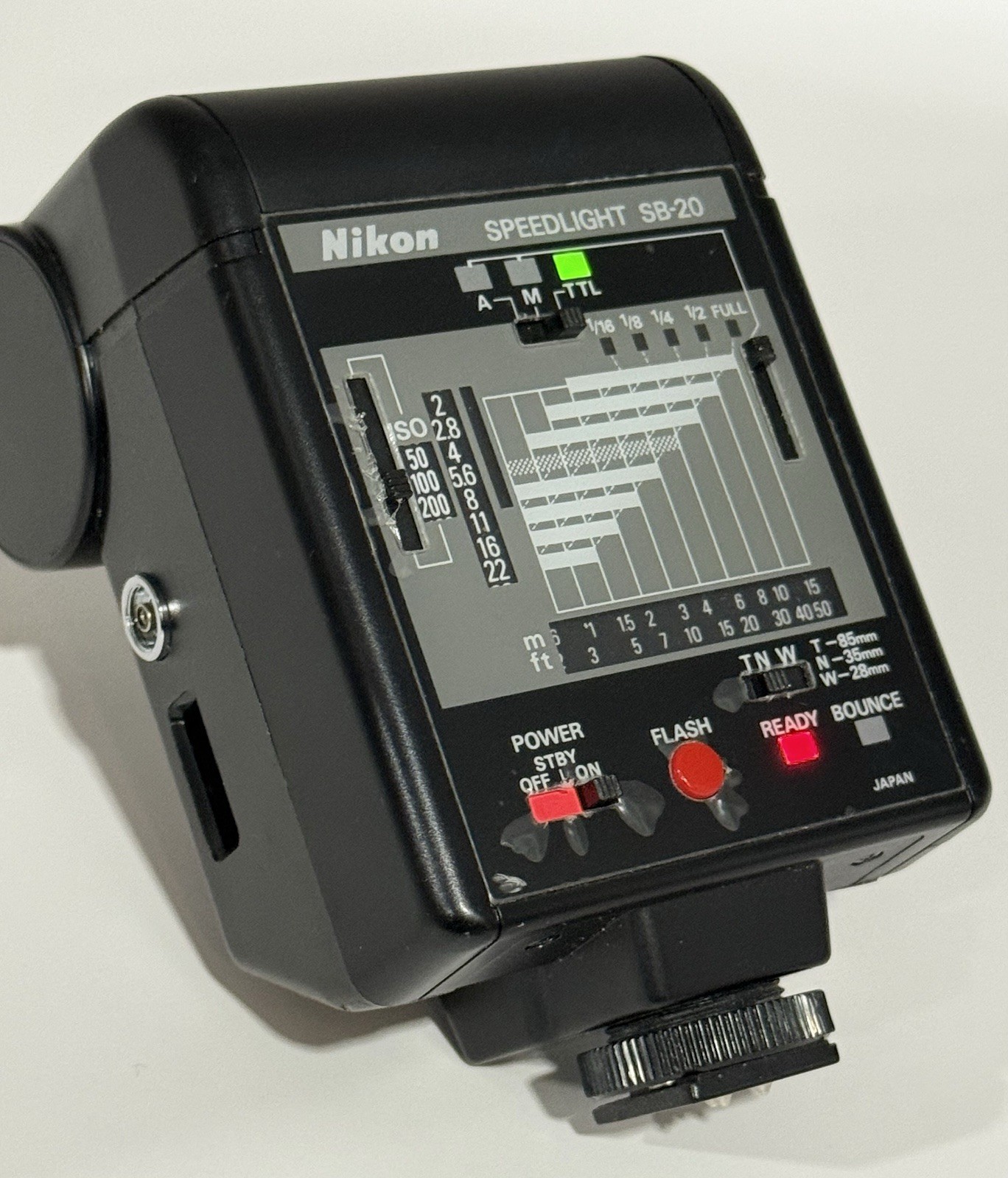 Nikon Speedlight SB-20 Shoe Mount Flash for Nikon DSLRs