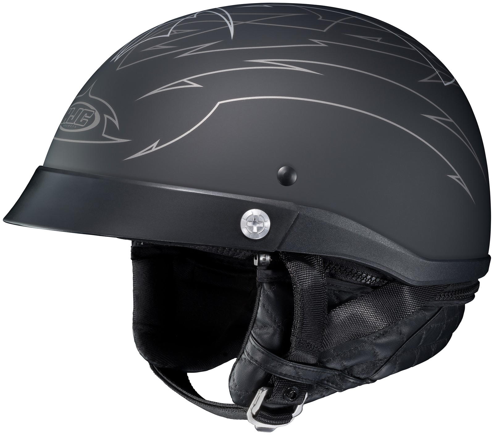 HJC 0822-1135-04 CL-Ironroad Showboat Helmet Sm Black