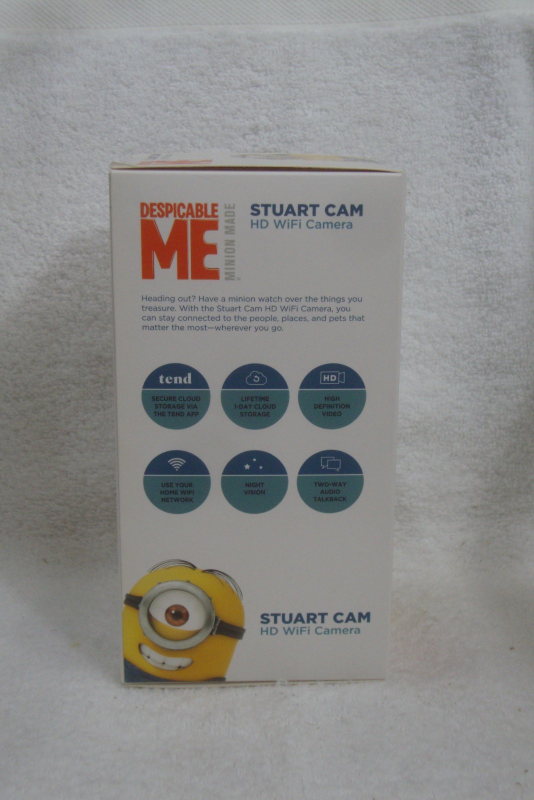 Stuart Cam Despicable Me HD WiFi Camera Open Box (Read Description)