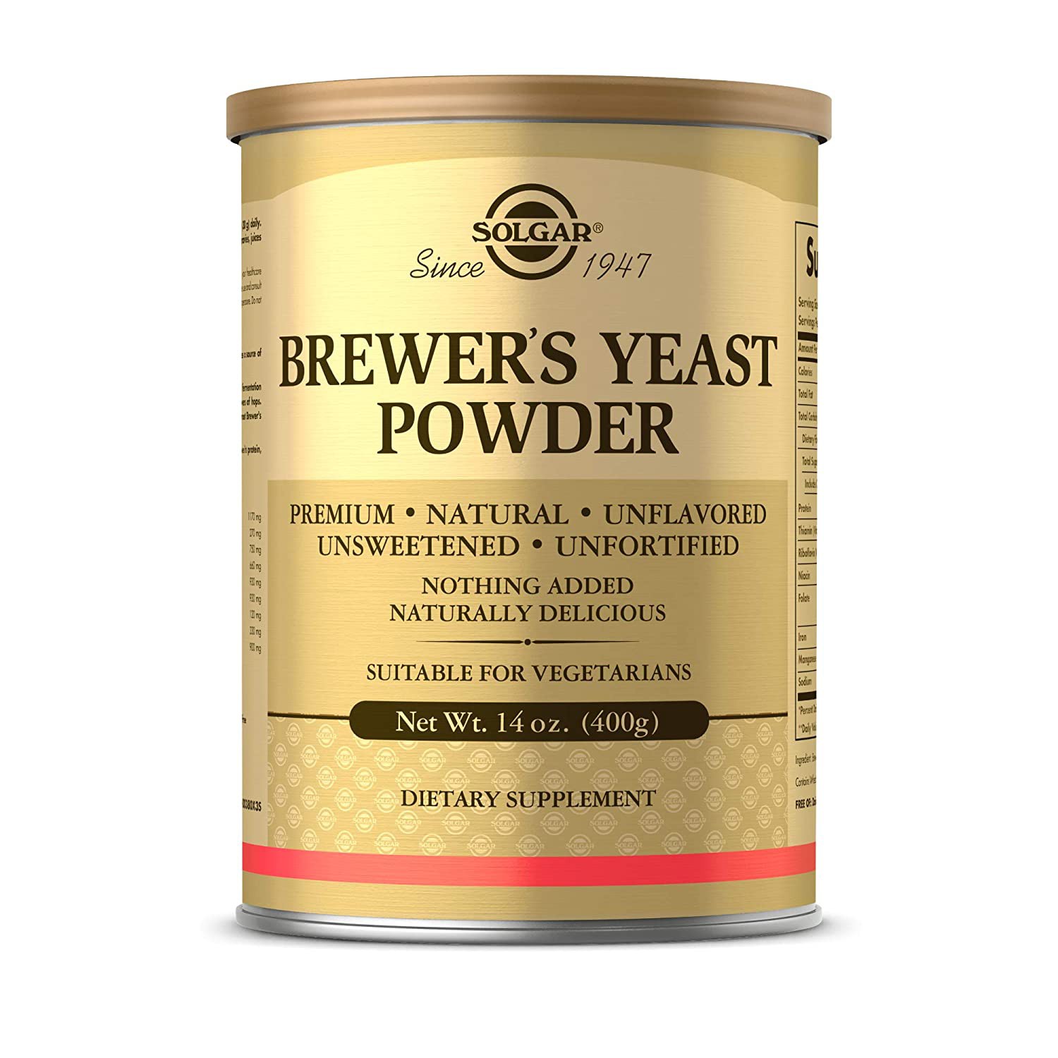 Solgar Brewer's Yeast Powder, 14 Ounces
