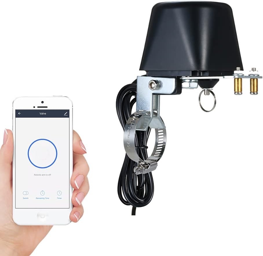 EVERSECU Tuya Smart WiFi & Bluetooth Smart Water ValveShutoff WiFi Control Water