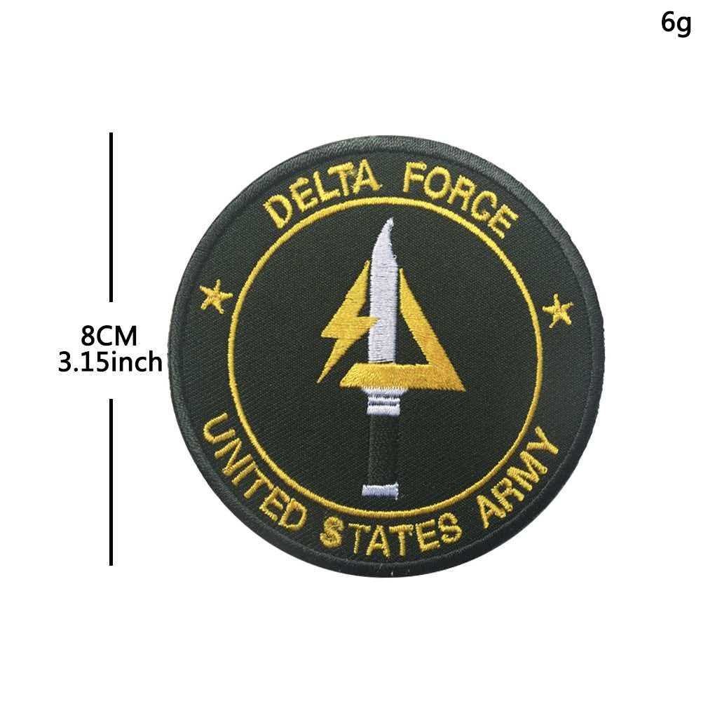 Delta Force United States Army Special Force JS Militray Tactical Hook Patch