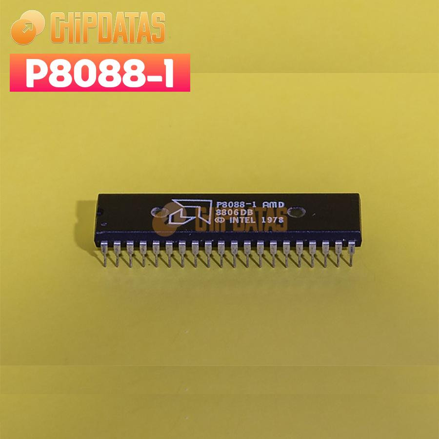 1PCS New Intel or AMD P8088-1 DIP-40 Microprocessor