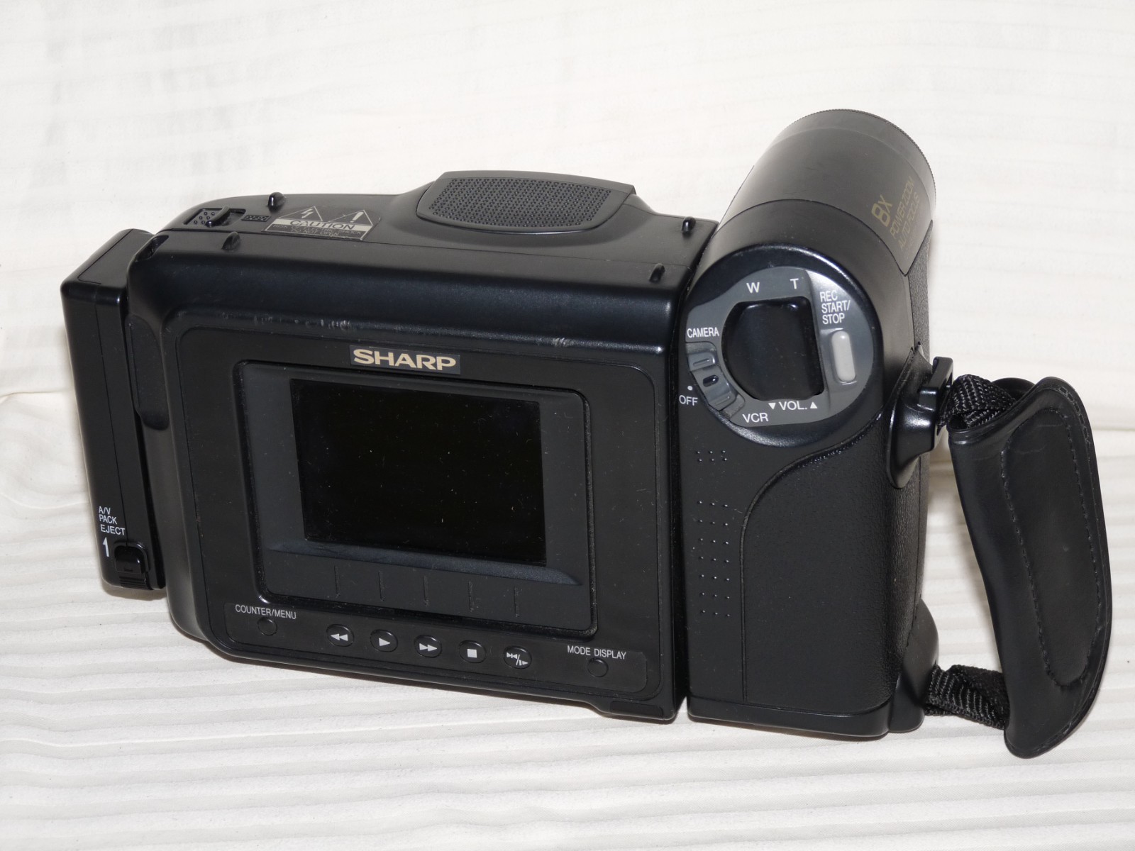 READ DESCRIPTION Sharp VL-E37 VL-E37U 8mm Video8 Camcorder Video Transfer